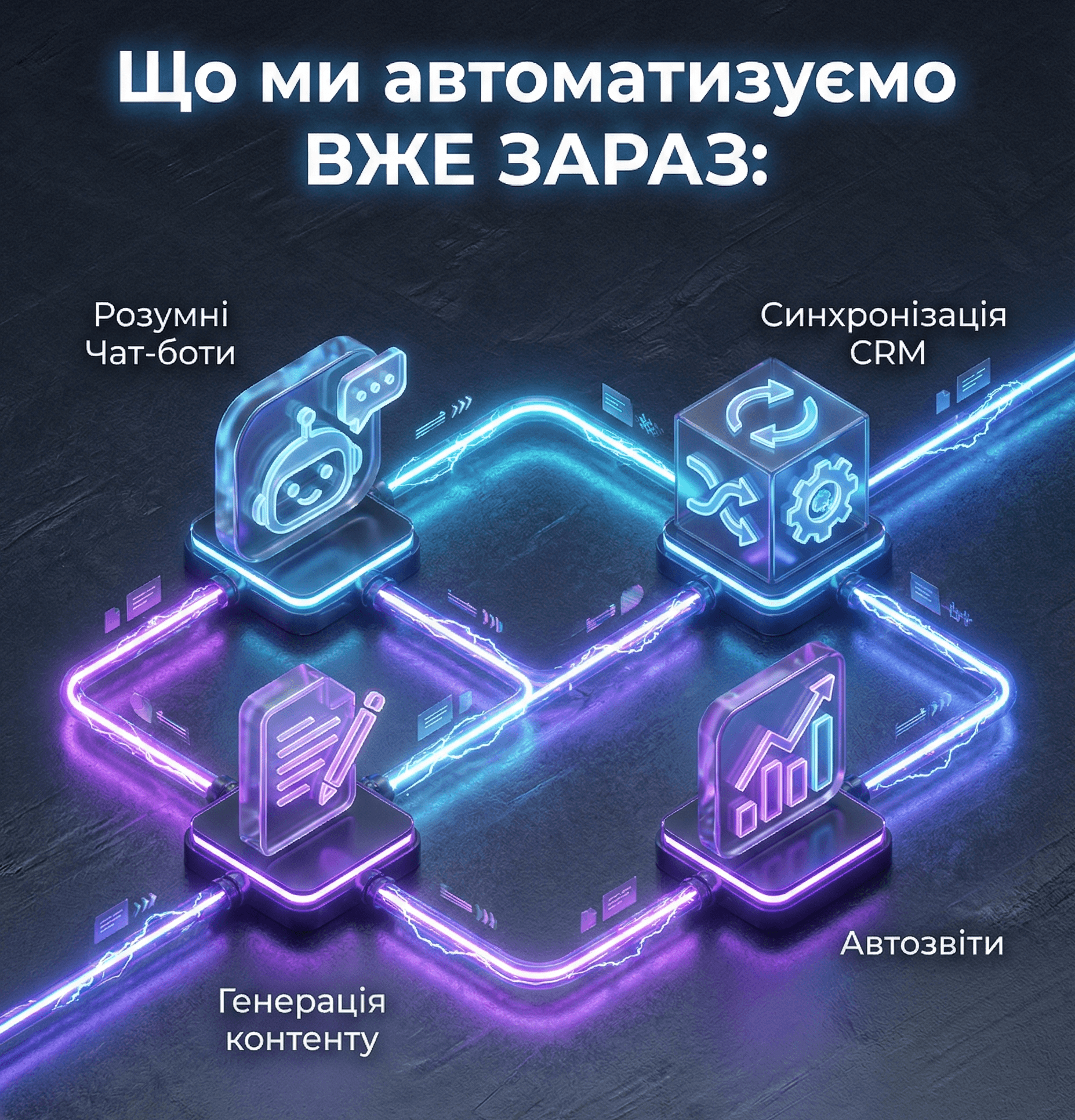 Ілюстрація автоматизації